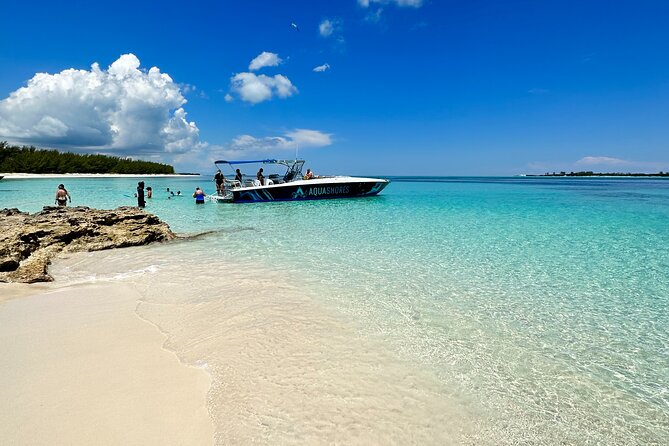 Private Tour 45ft Powerboat to Nearby Islands - Rose Island gives you room to slow down