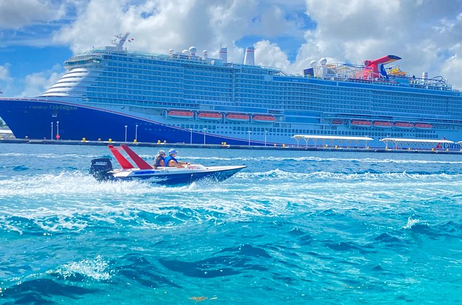 Self Drive Speedboat and Swim with the Pigs - What $130 buys you