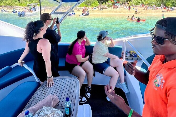 Semi Submersive Glass Bottom Boat Eco Tour in Paradise Island Bahamas - What You See Above the Water