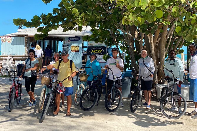 Shared Island Bike Tour in Bailey Town - Conch tasting at Stuart’s Conch stand
