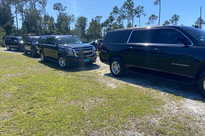 Shared Round Trip Limousine Transfer - From the cruise port to Port Lucaya