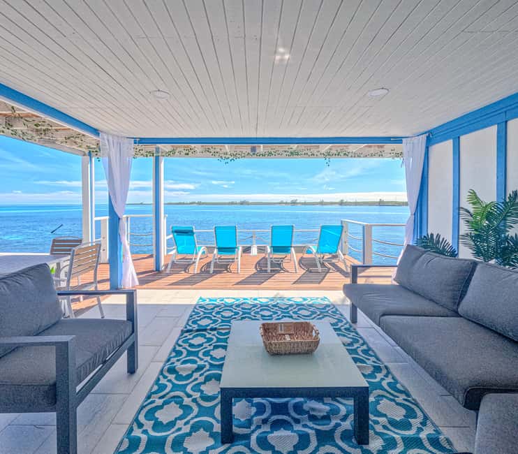 SunCay Private Oceanview Villa up to 6 with Lunch and Ferry - Snorkeling among statues, reef, and a shipwreck