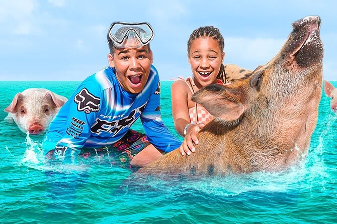 Swimming Pigs, Turtles & Reef Snorkel in Nassau-Champion Tours - Green Cay and the Turtle Stop