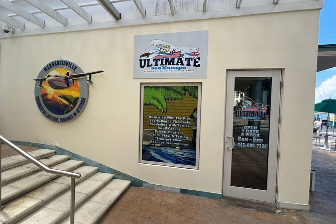 Ultimate SeaXscape Pigs/Turtles/Snorkel/Lunch/Drinks/PU/DO - Setting out from Nassau in the morning